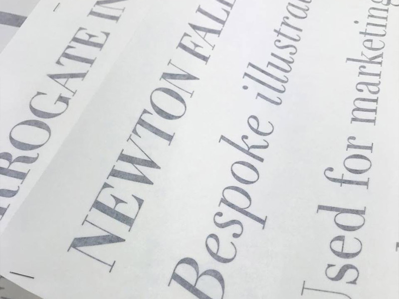 Vinyl Cut Letters